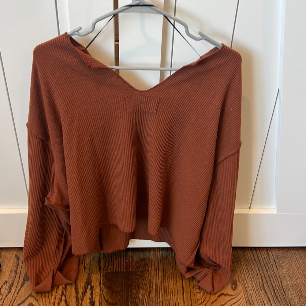 Altard State Oversized long sleeve blouse